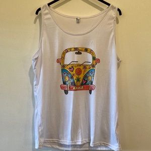 Tank Top with Volkswagen Graphic